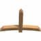 Ekena Millwork Bellingham Timber Gable Bracket, Western Red Cedar, 60"W x 40"H x 5 1/2"D x 5 1/2"F, 16/12 Pitch GBW060X40X0606BEL00SWR - alternate 3